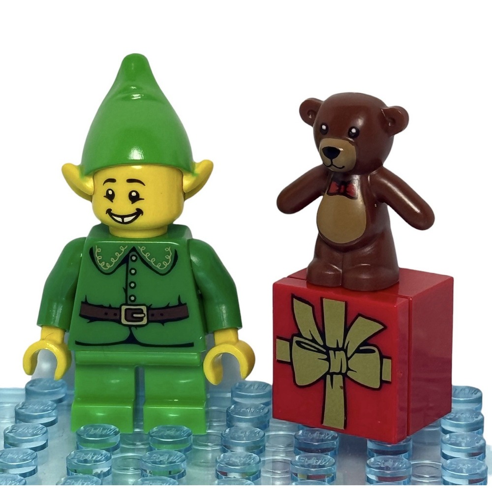 LEGO Minifigures Series 11 71002 Holiday Elf Christmas Teddy Bear